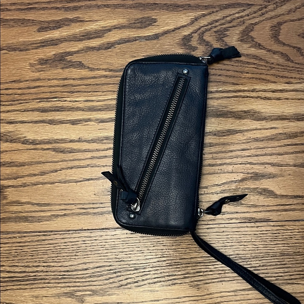 We the free leather wallet/wristlet